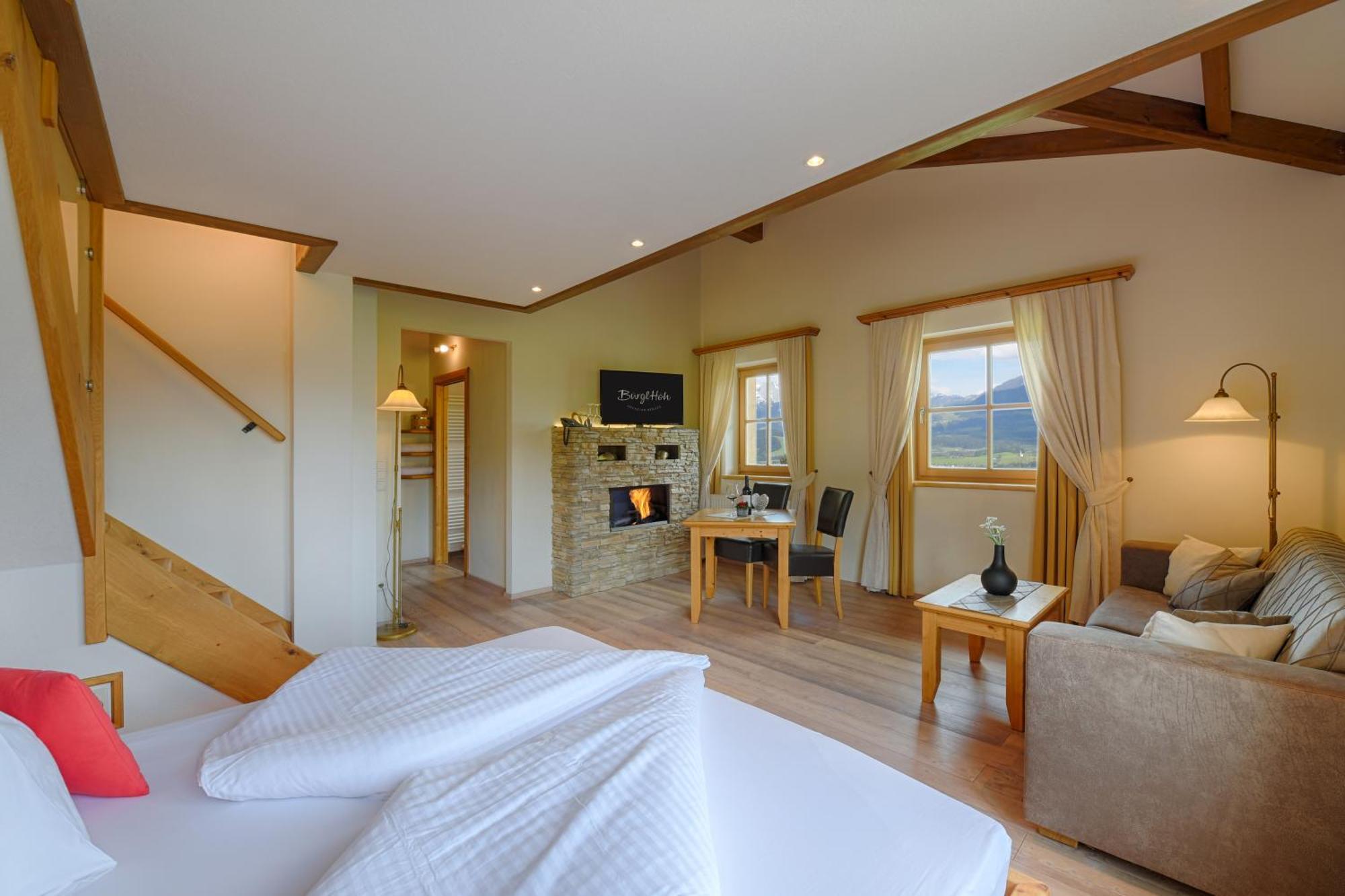 Hotel Und Alpen Apartments Mit Sauna - Buerglhoeh Bischofshofen Extérieur photo